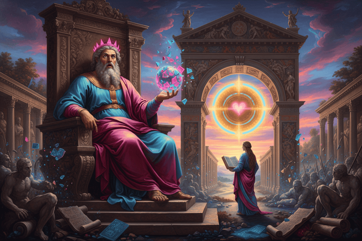 Illustration for Chapter 14: The Axiom of a Question