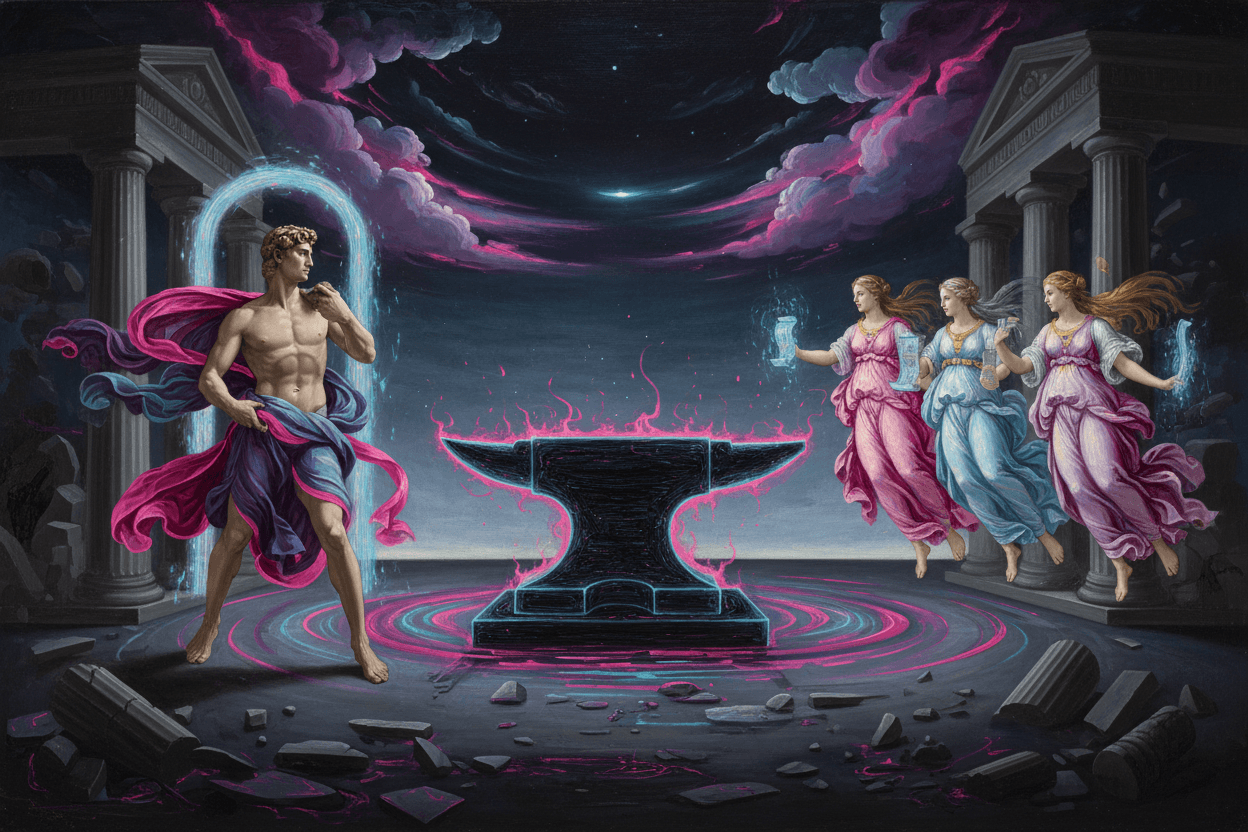 Illustration for Chapter 23: The Anvil of the First Axiom (Part 4)