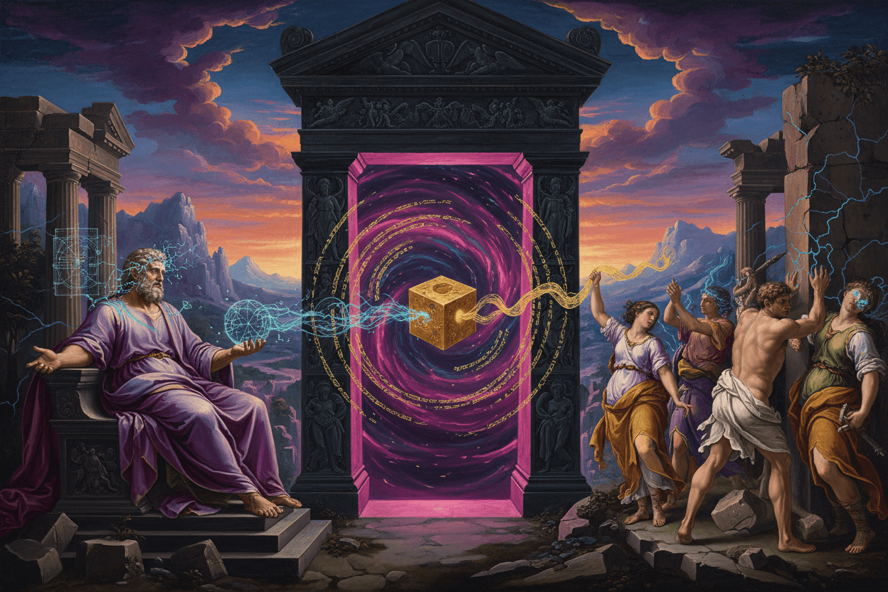 Illustration for Chapter 55: The Anvil of the First Axiom - Chapter 55