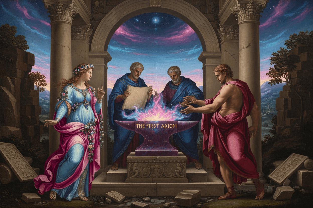 Illustration for Chapter 38: The Anvil of the First Axiom - Chapter 38