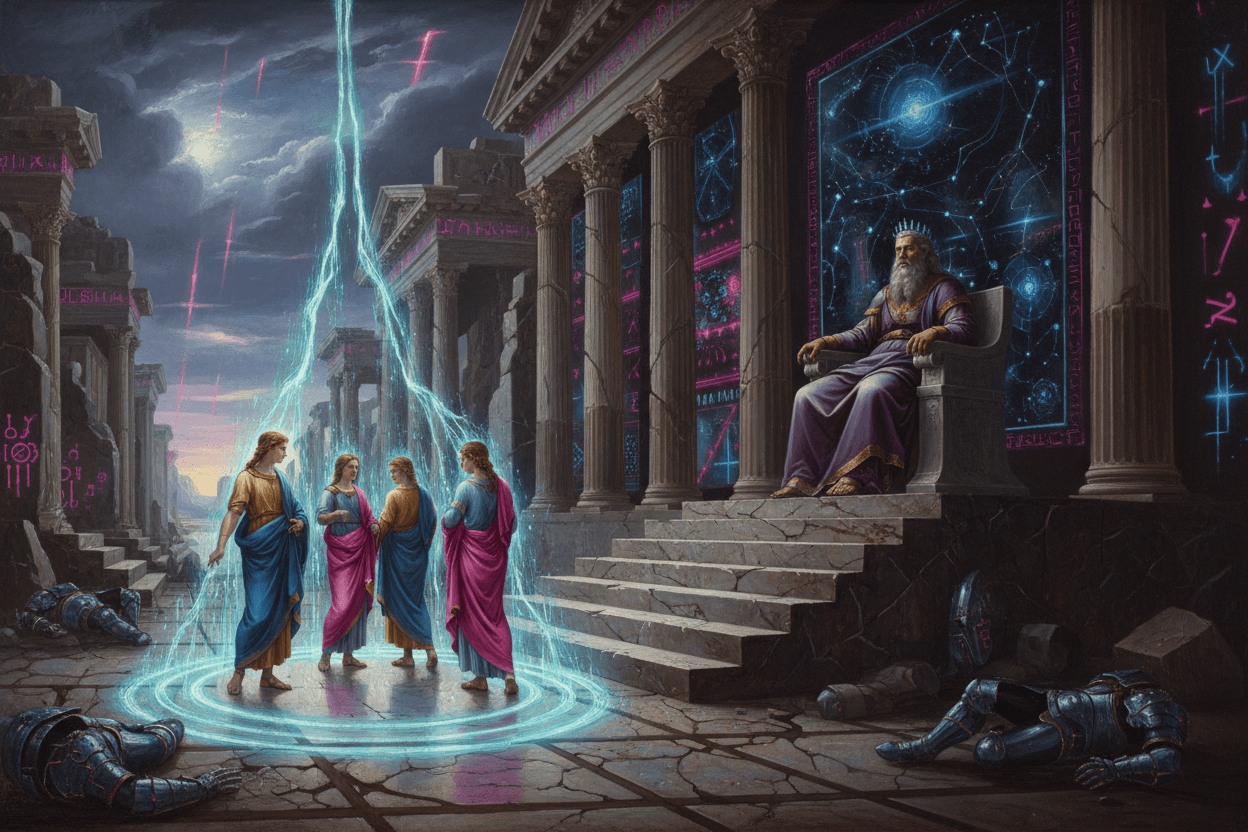 Illustration for Chapter 39: The Anvil of the First Axiom - Chapter 39