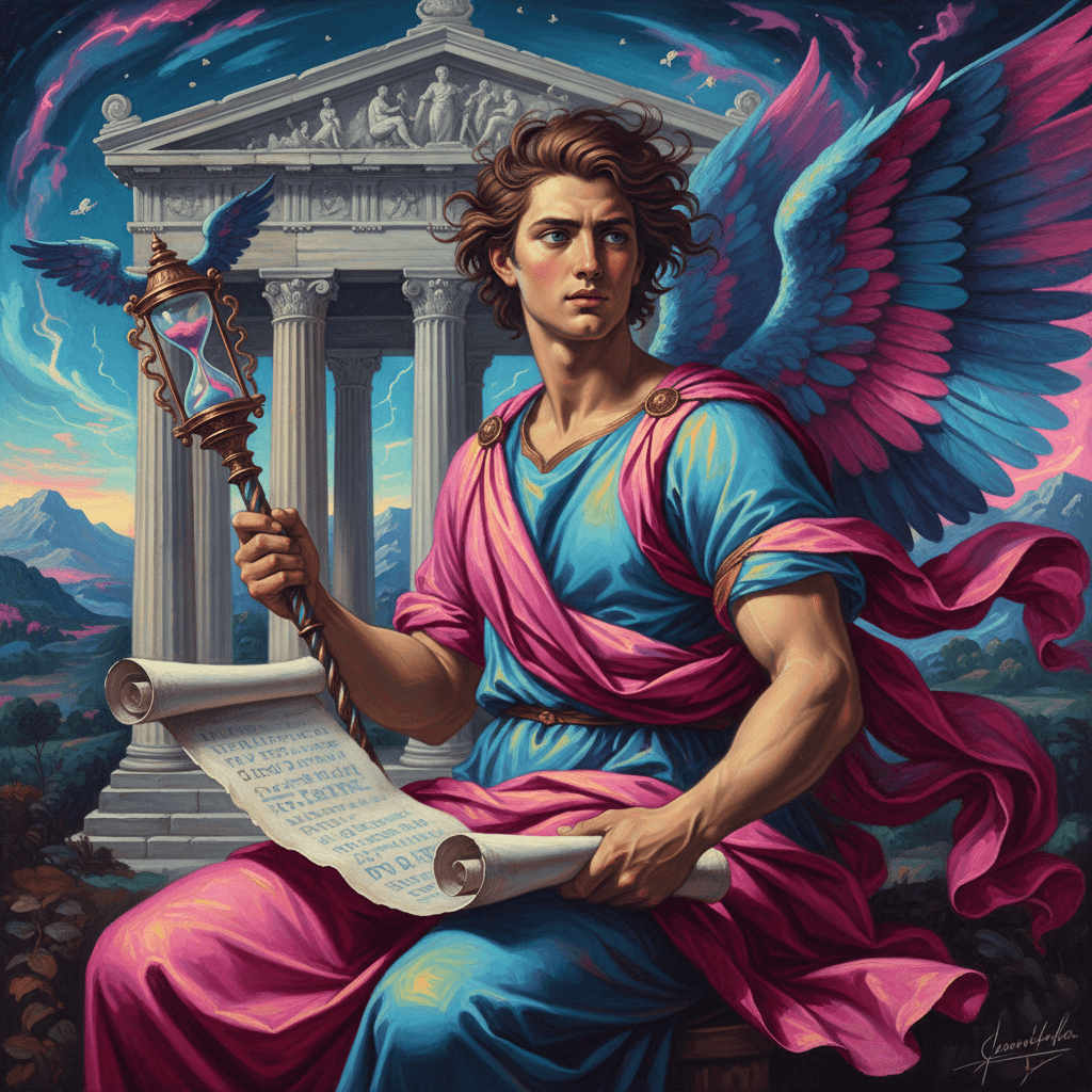 Portrait of Mistral Large